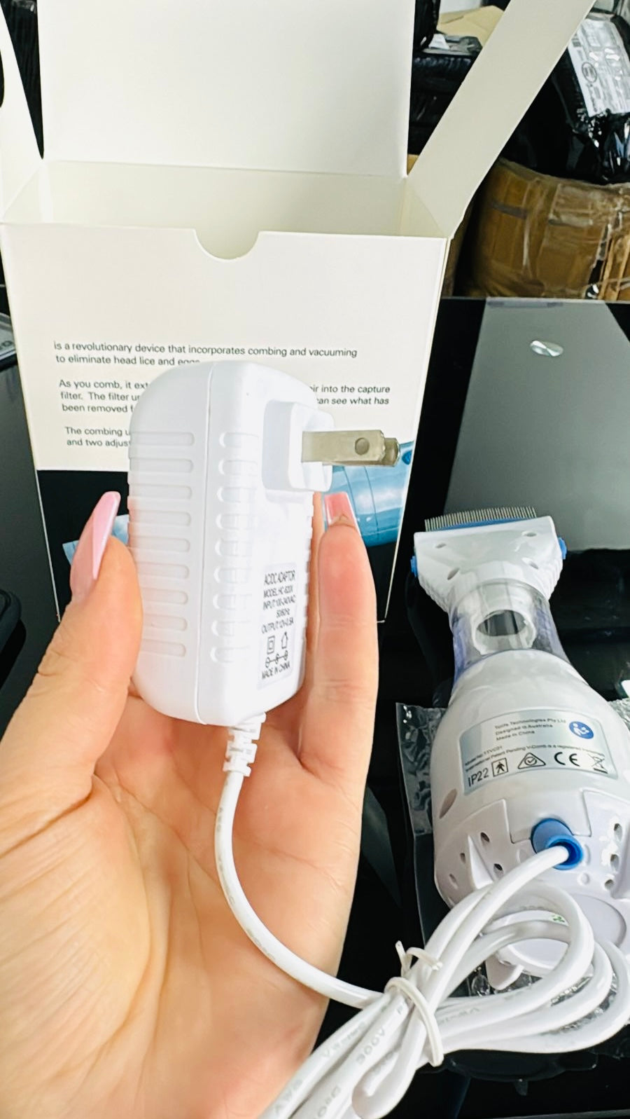 Eliminador de piojos y liendres V-Comb