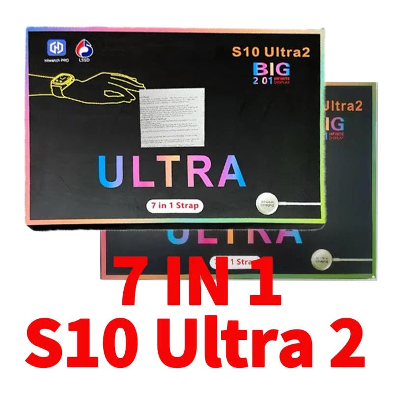 Reloj Inteligente Ultra con 7 Correas + IP67