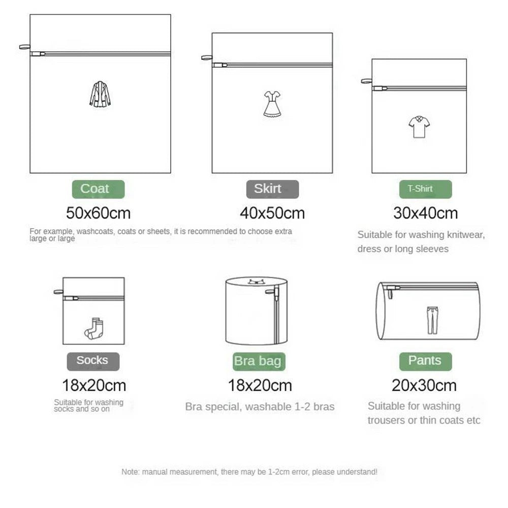 Bolsas de lavandería multiusos