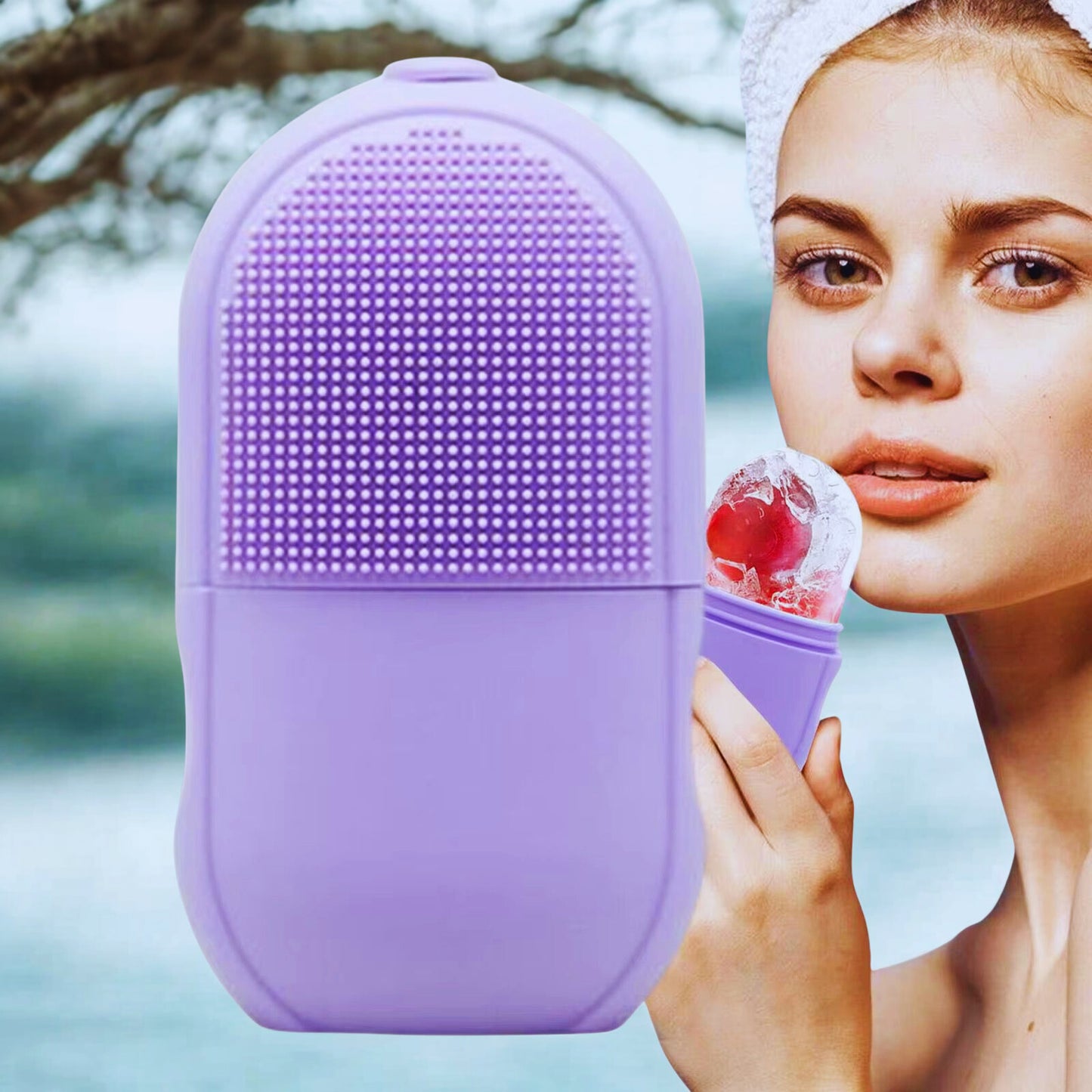 Molde de hielo facial- Anti- inflamatorio y Rejuvenecedor